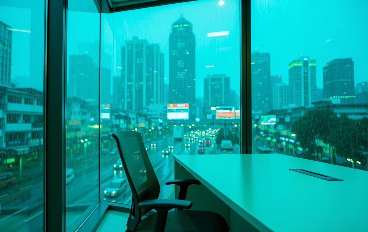 Bangkok Cityscape Atmosphere